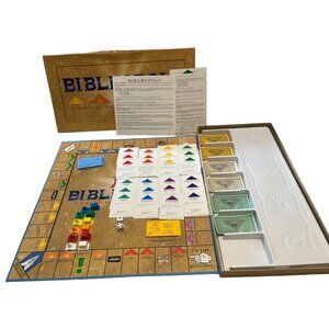 Bibleopoly Board Game Complete Lat For The Sky A Biblical Game of Fun and Faith